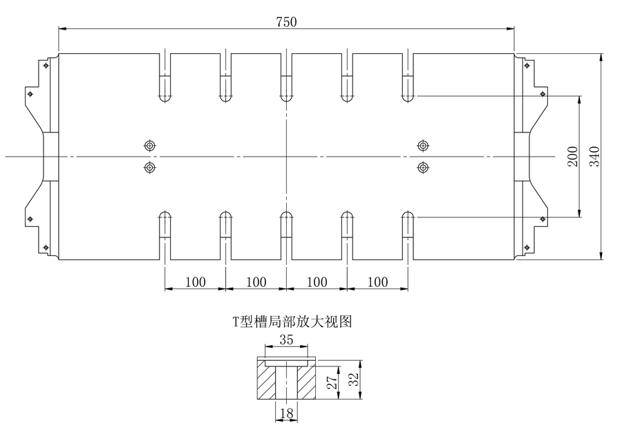 40噸龍門高速沖床結(jié)構(gòu)